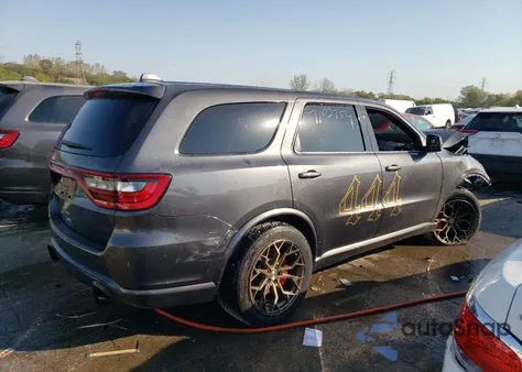 2018 Dodge Durango Srt from USA, damaged, VIN 1C4SDJGJ6JC232667